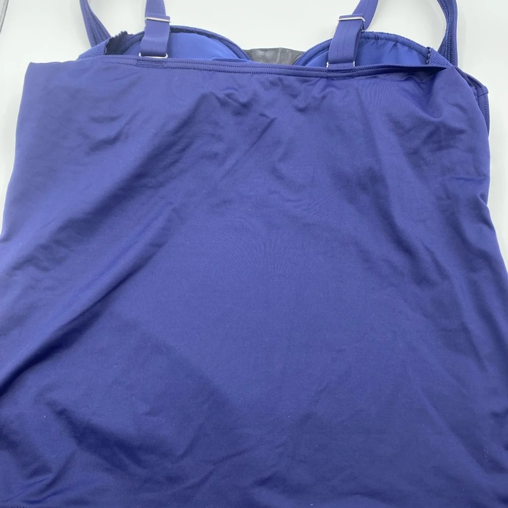Lands End Tankini‎ Swim Top